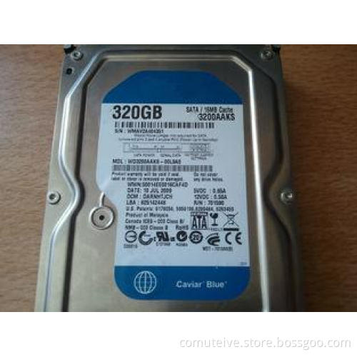 High speed 320gb 3.5inch laptop sata hard drive 7200rpm 64m